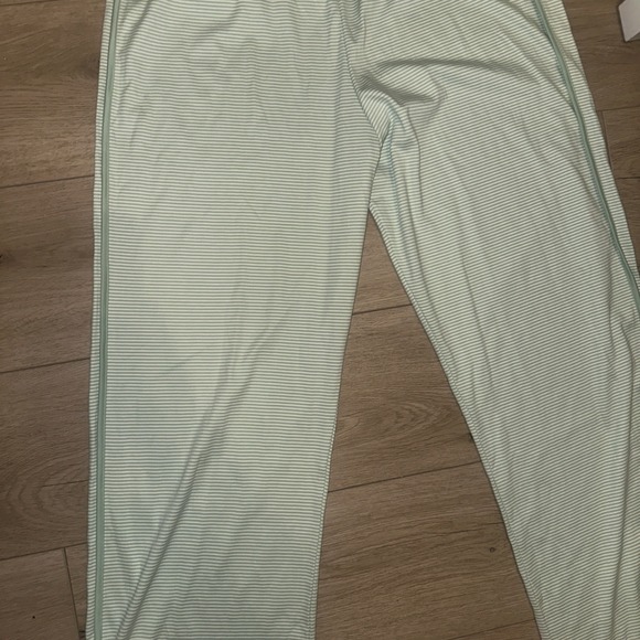 LAKE Womens Pajamas Pants Green Sz XL Pima Cotton PJ Bottoms Comfy Soft - Picture 3 of 7